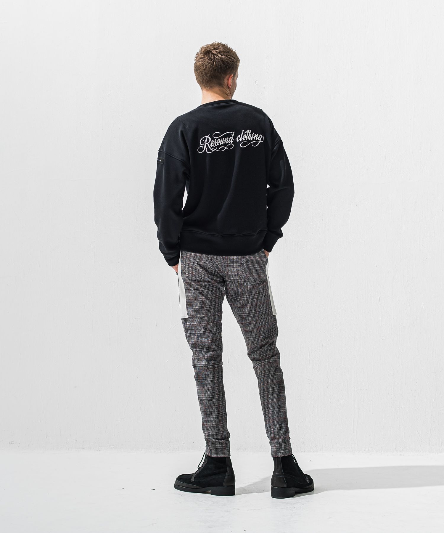 PIN ST RC velours fleece drop　trainer