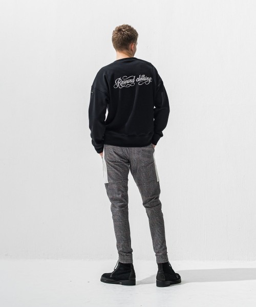 PIN ST RC velours fleece drop　trainer