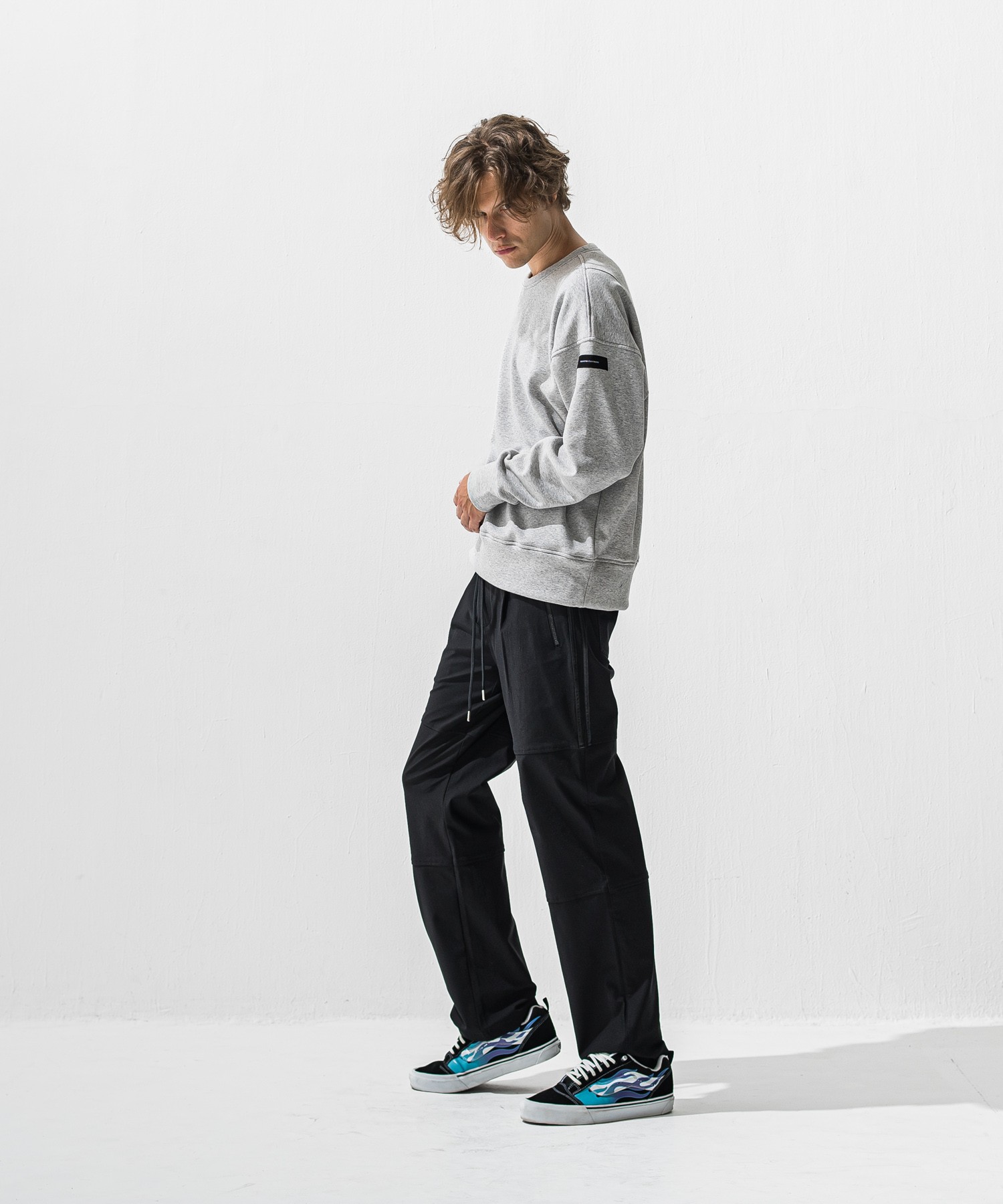 PIN ST RC velours fleece drop　trainer