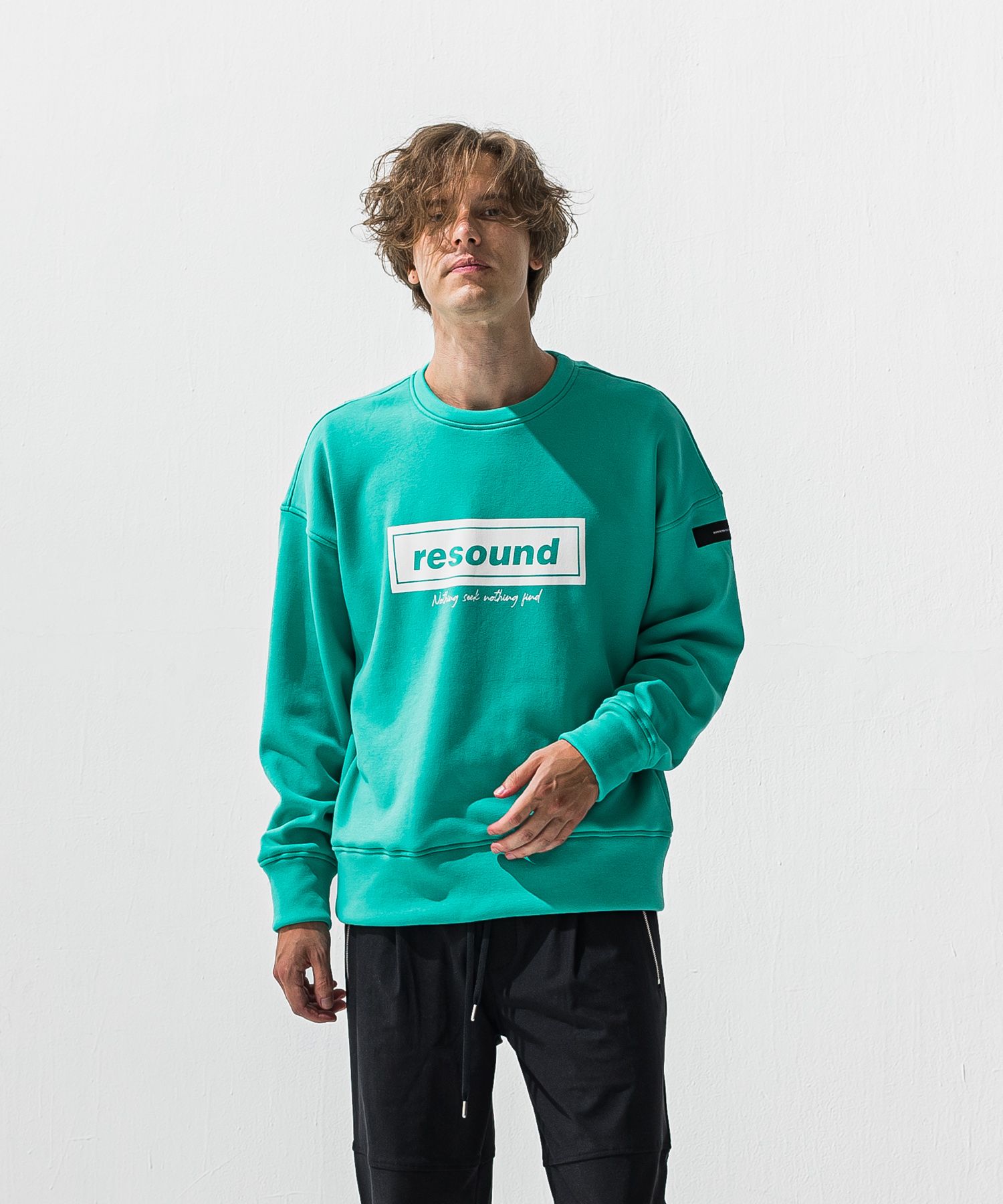 BOX velours fleece drop　trainer
