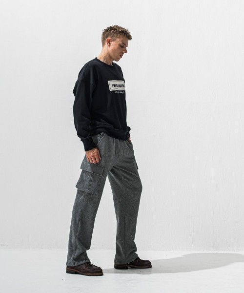 BOX velours fleece drop　trainer