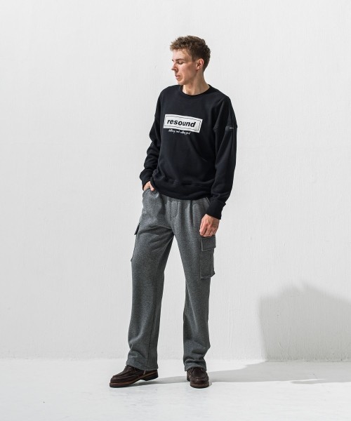BOX velours fleece drop　trainer