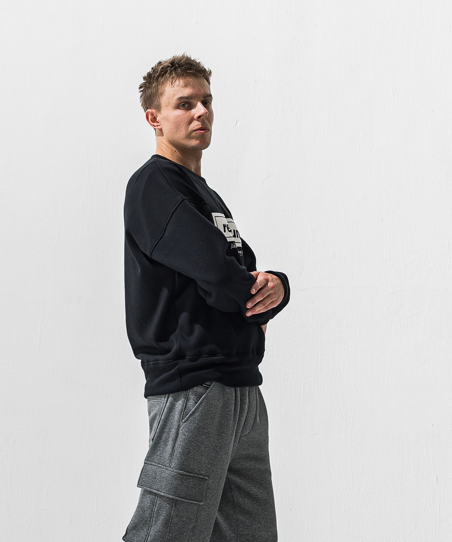 BOX velours fleece drop　trainer