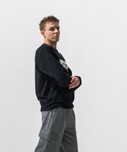 BOX velours fleece drop　trainer