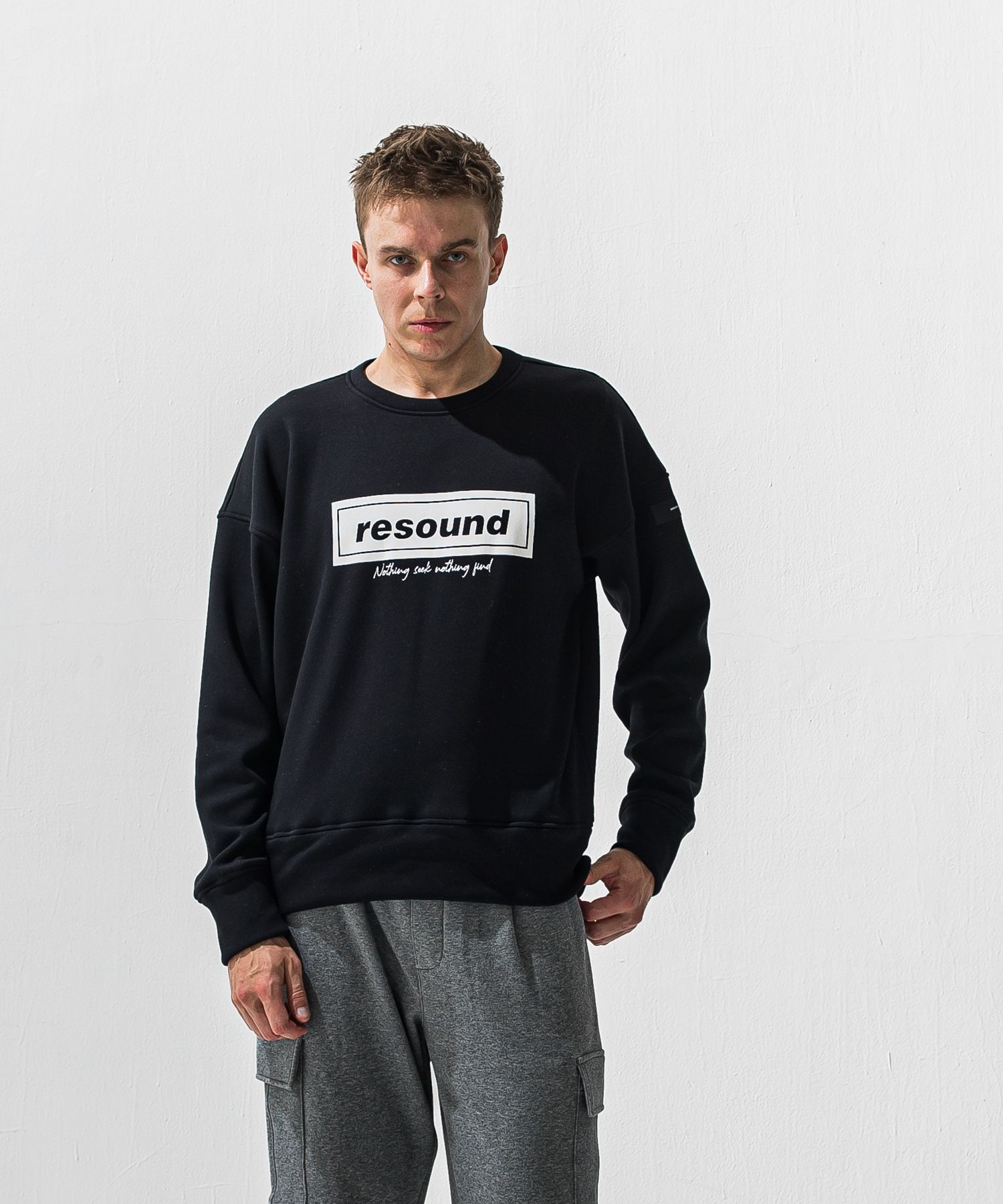BOX velours fleece drop　trainer