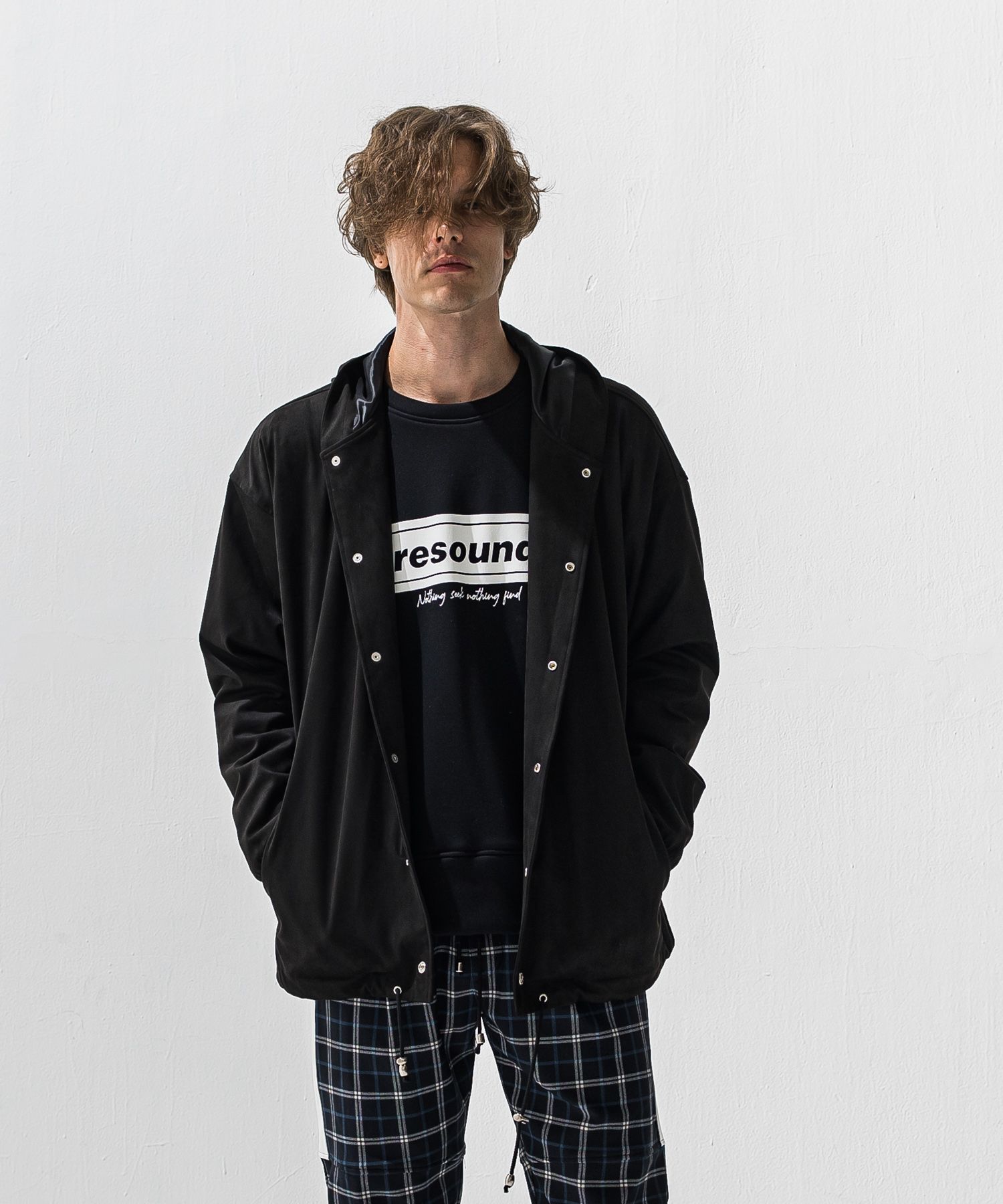 BOX velours fleece drop　trainer
