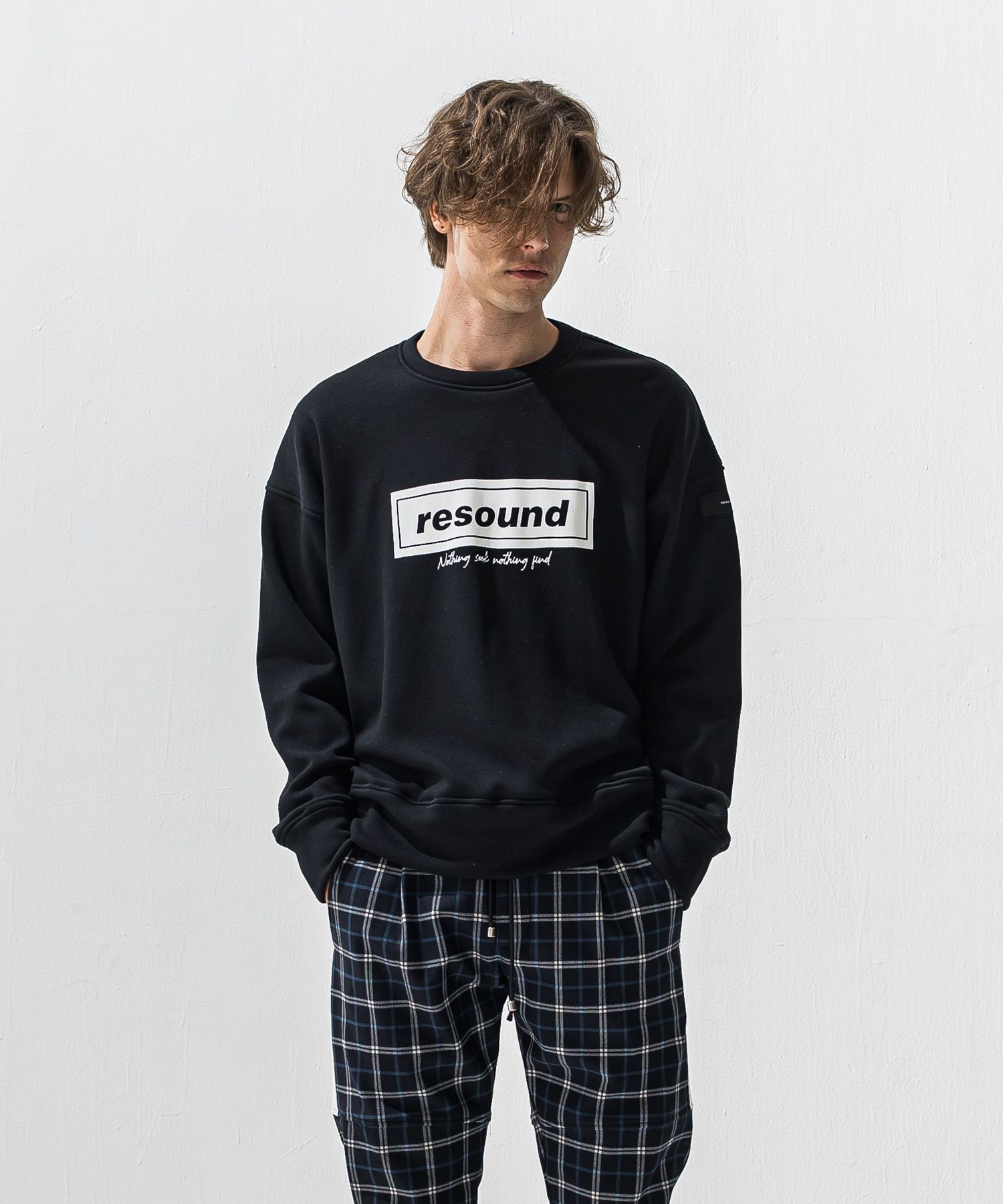 BOX velours fleece drop　trainer