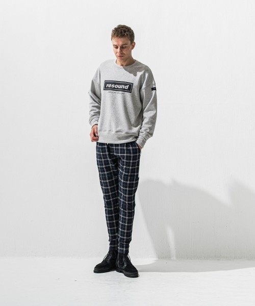 BOX velours fleece drop　trainer
