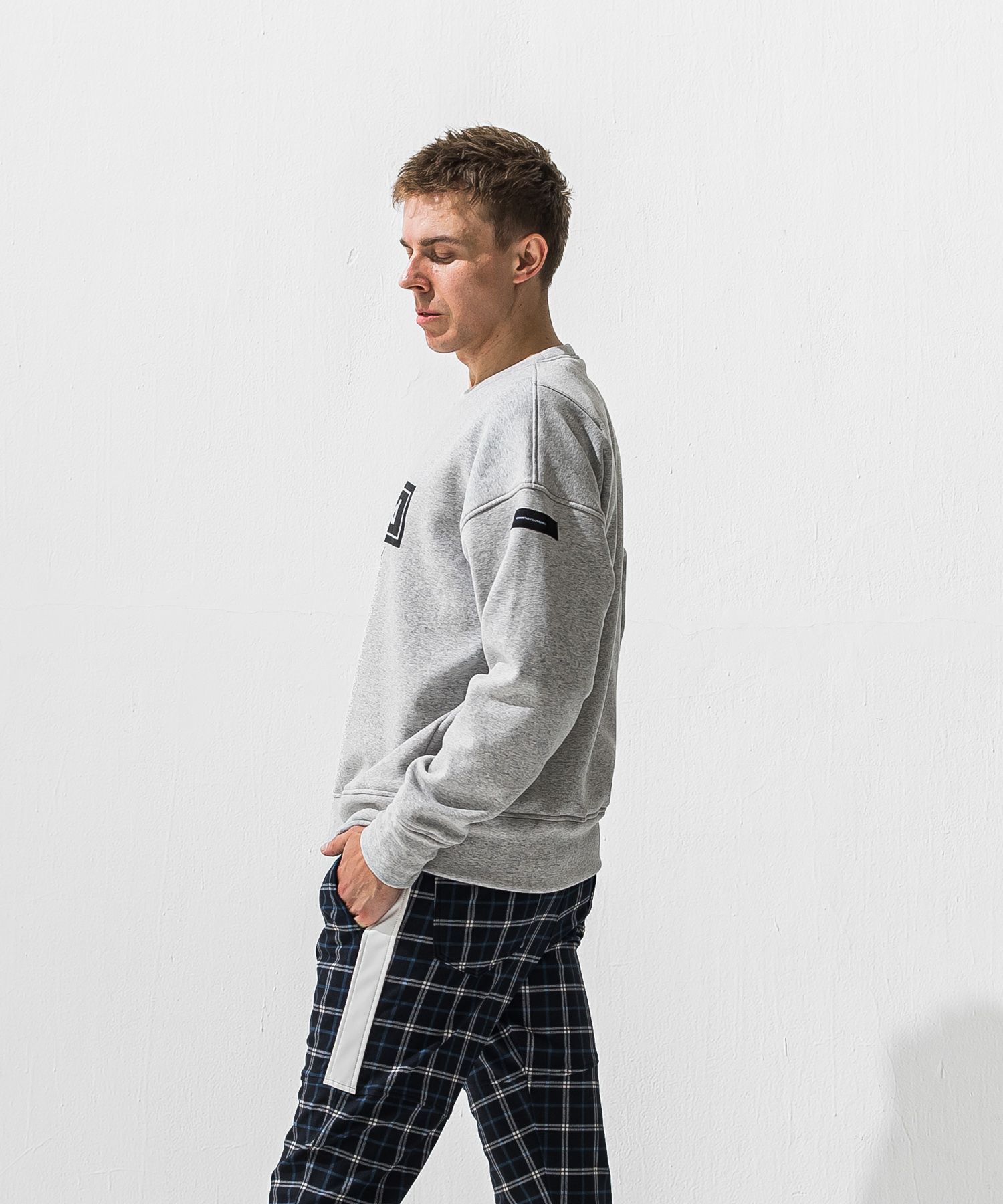 BOX velours fleece drop　trainer