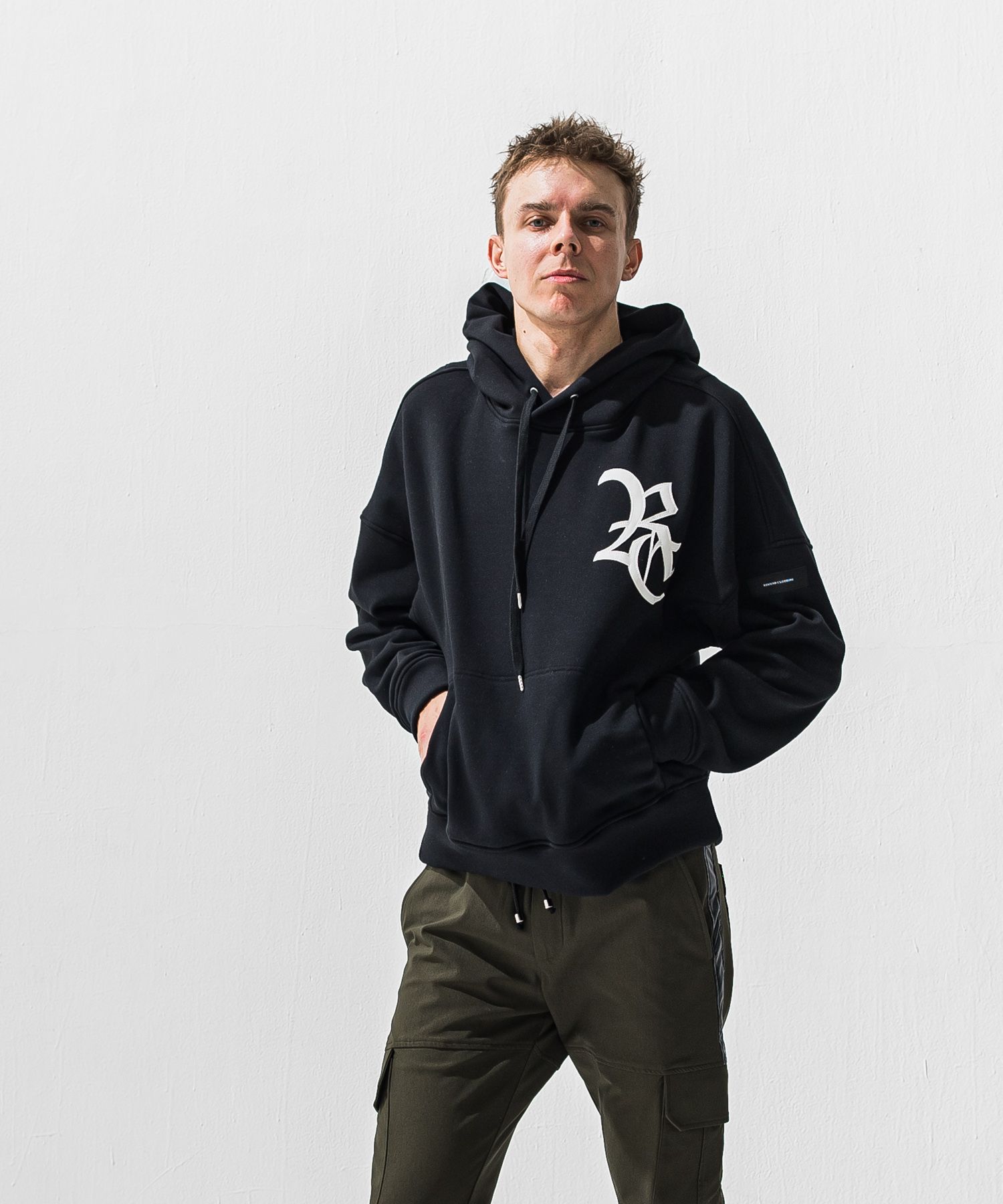 RC velours fleece hoodie