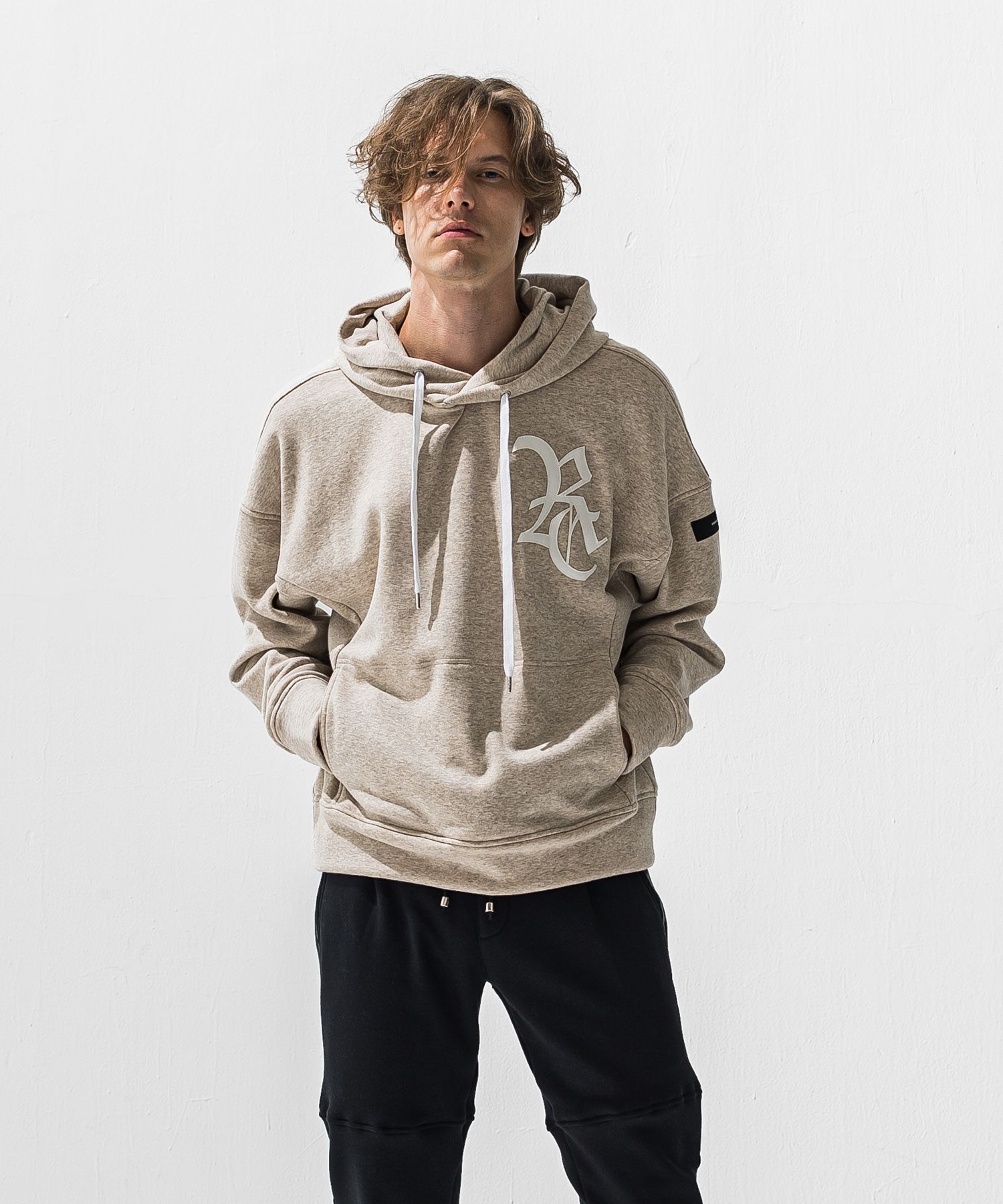 RC velours fleece hoodie