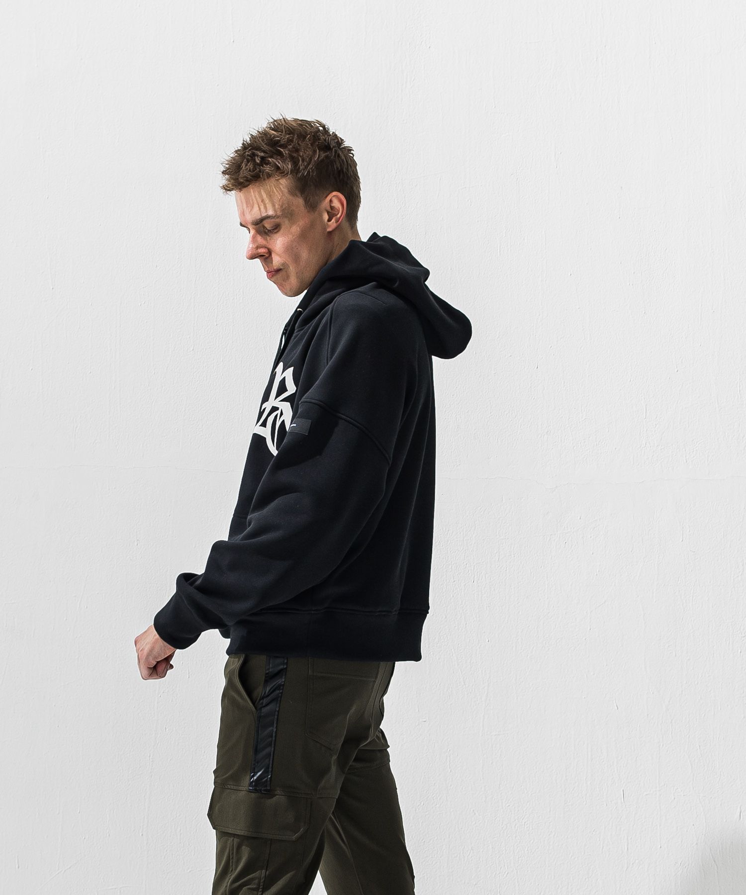 RC velours fleece hoodie