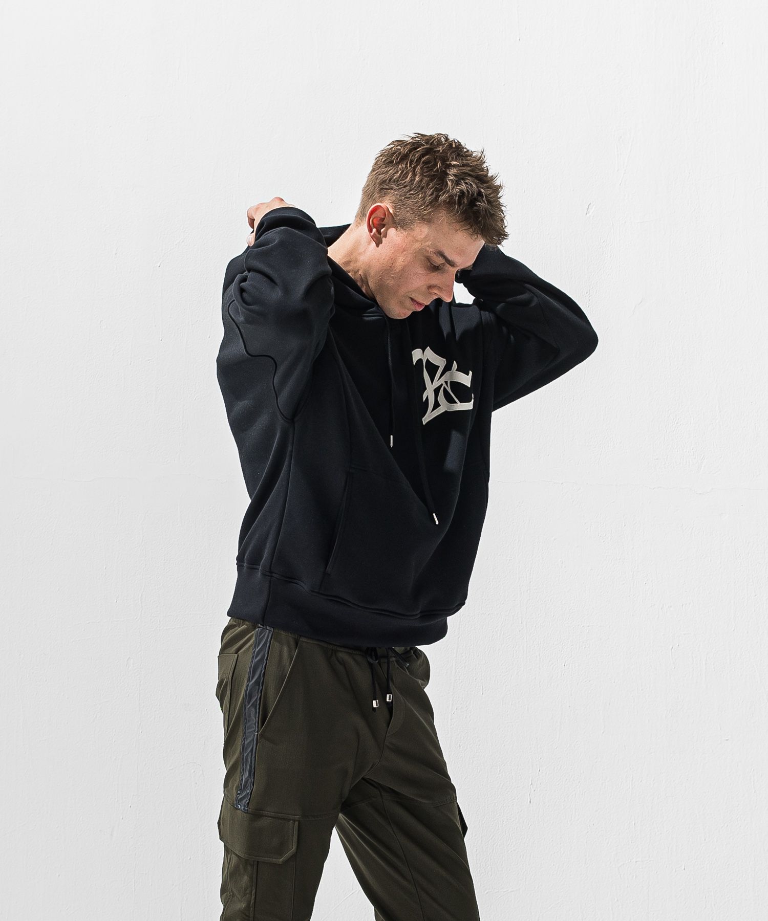 RC velours fleece hoodie