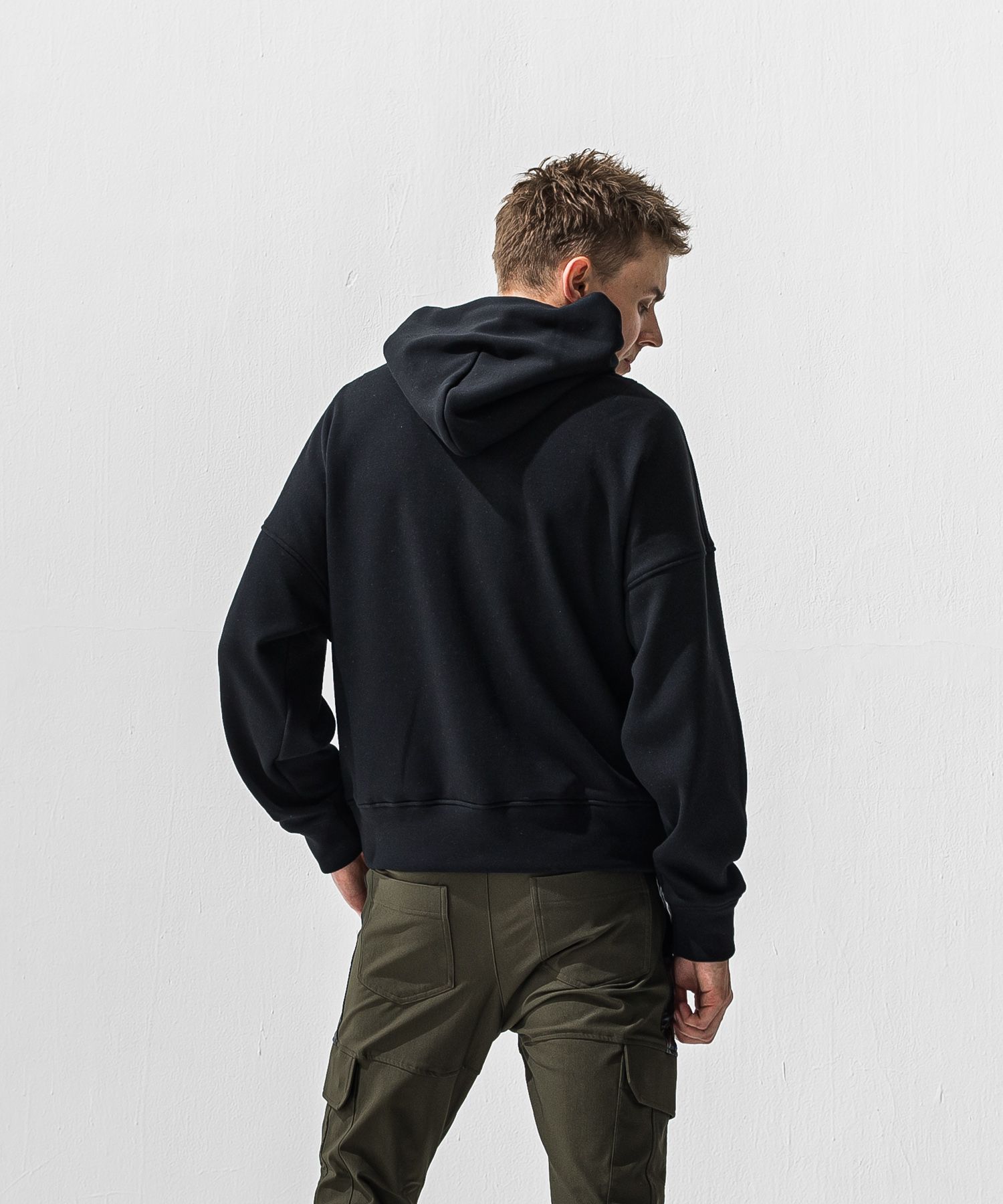 RC velours fleece hoodie
