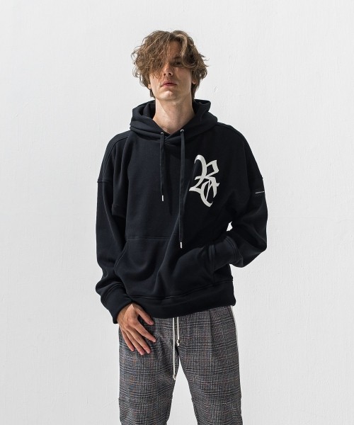 RC velours fleece hoodie