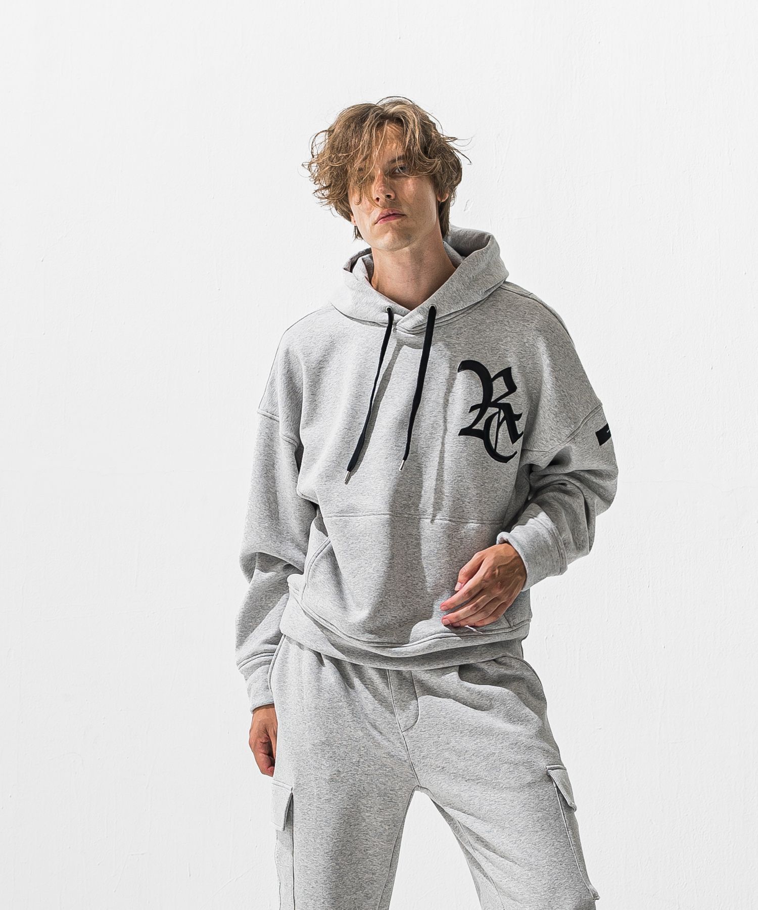 RC velours fleece hoodie