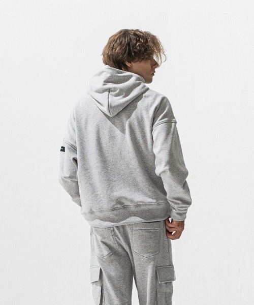 RC velours fleece hoodie