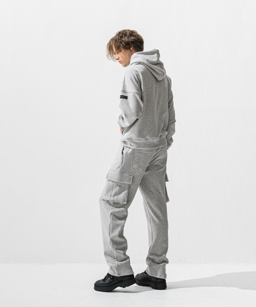 RC velours fleece hoodie