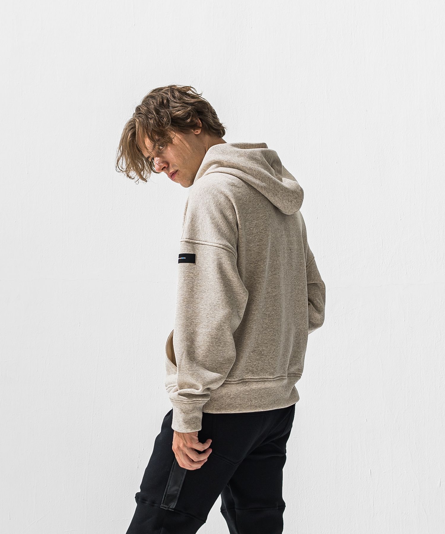RC velours fleece hoodie
