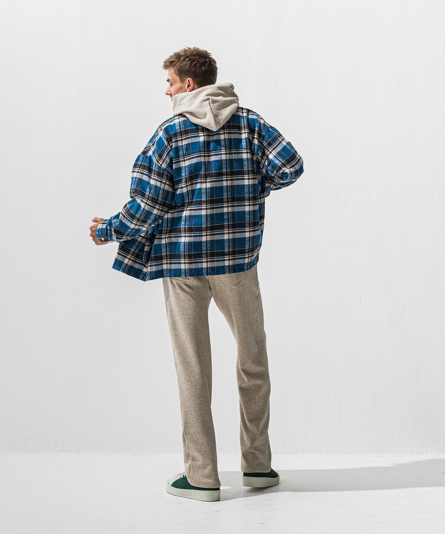RC velours fleece hoodie
