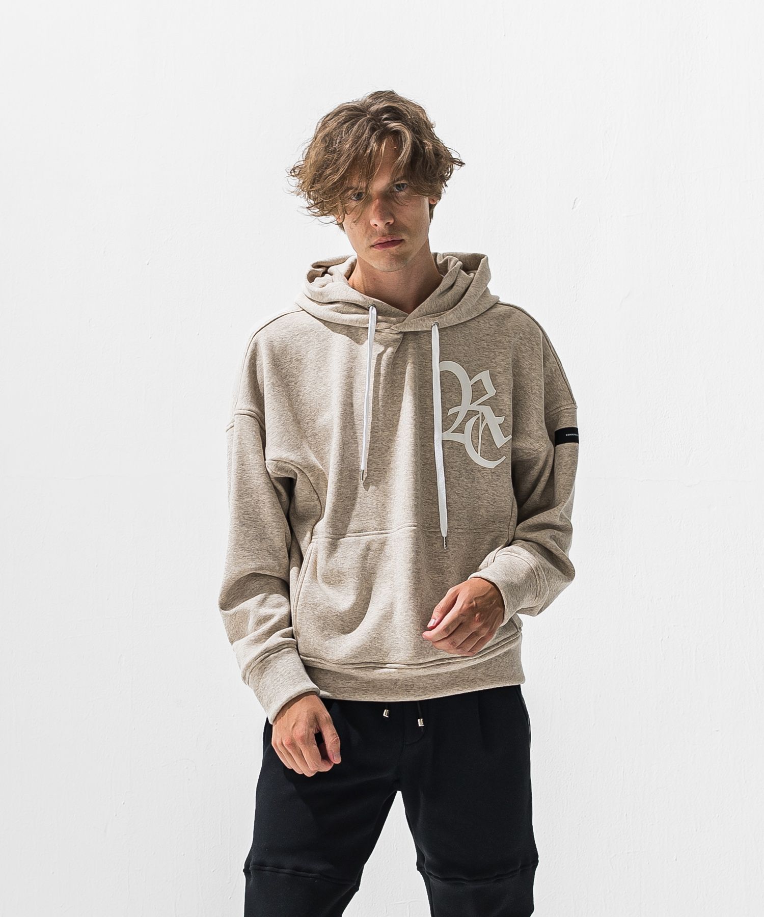 RC velours fleece hoodie