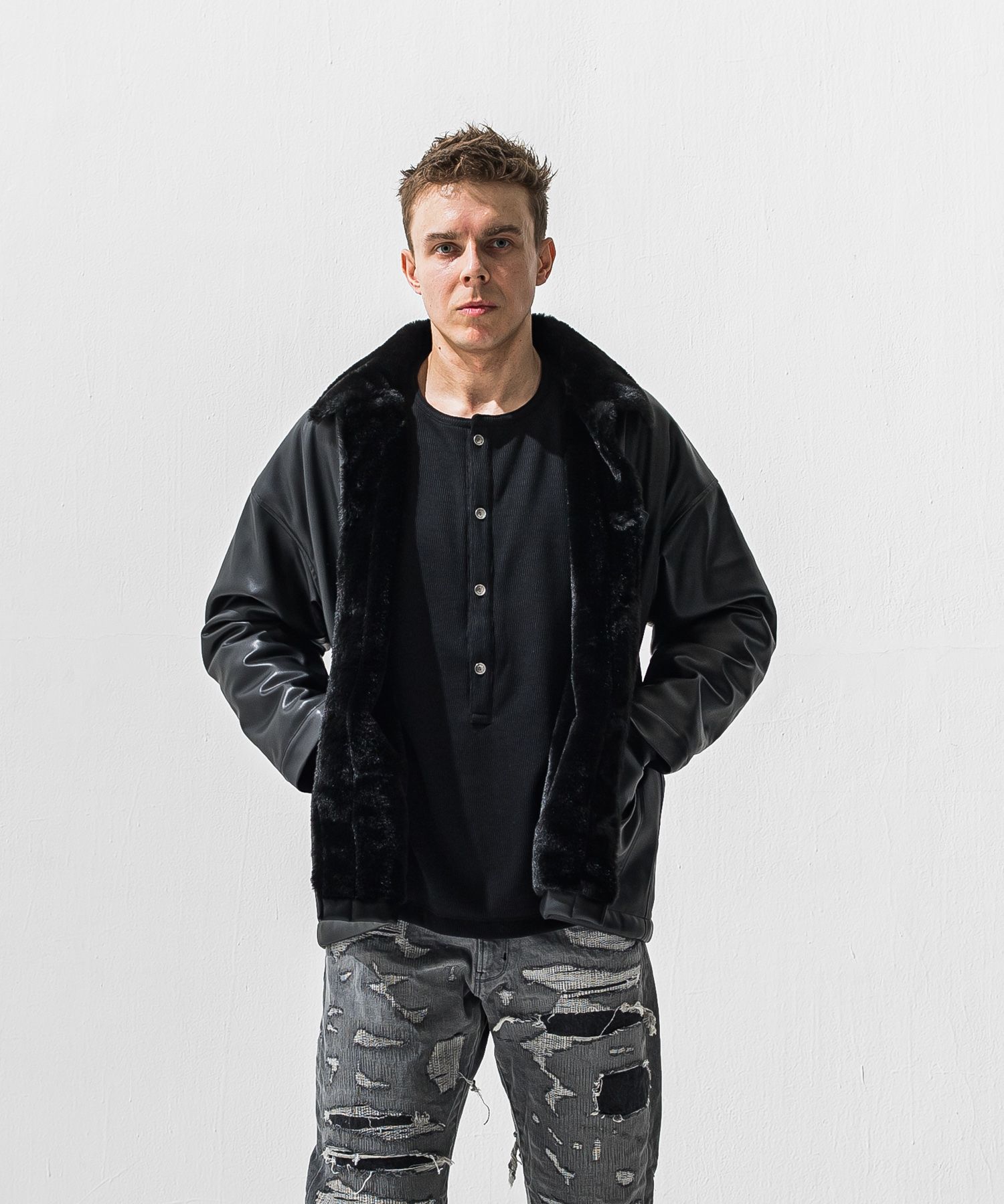 LEATHER FUR CAVER ALL