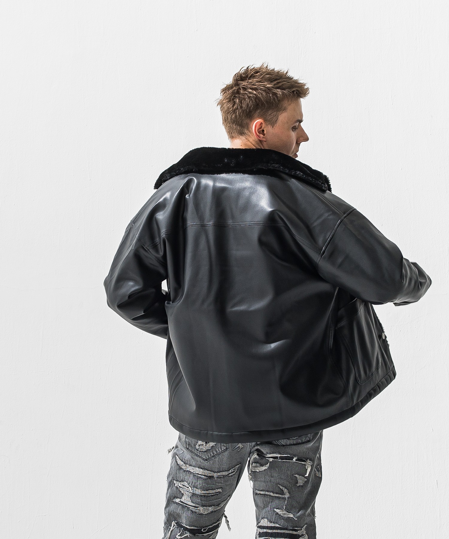 LEATHER FUR CAVER ALL
