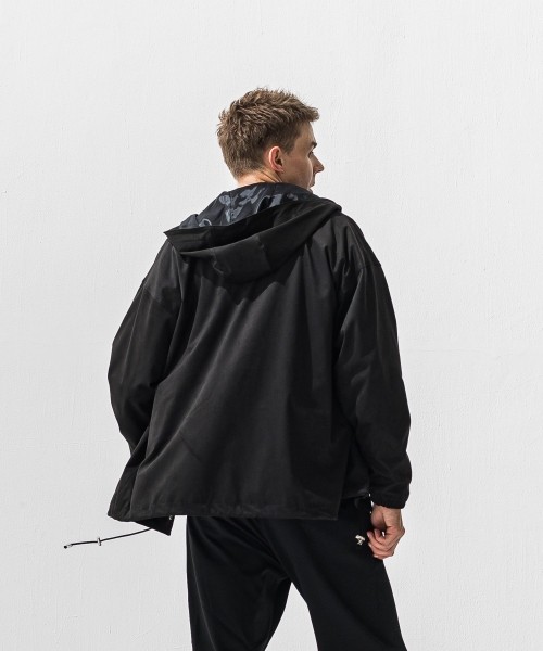 suede coach hoodie