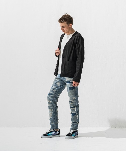 suede cardigan