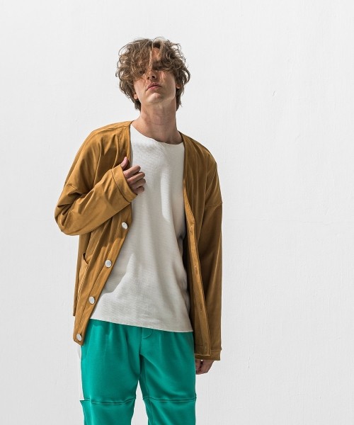 suede cardigan