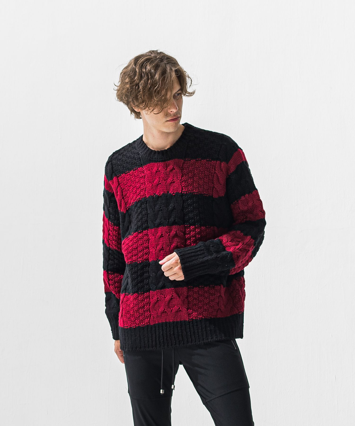 cable law sweater