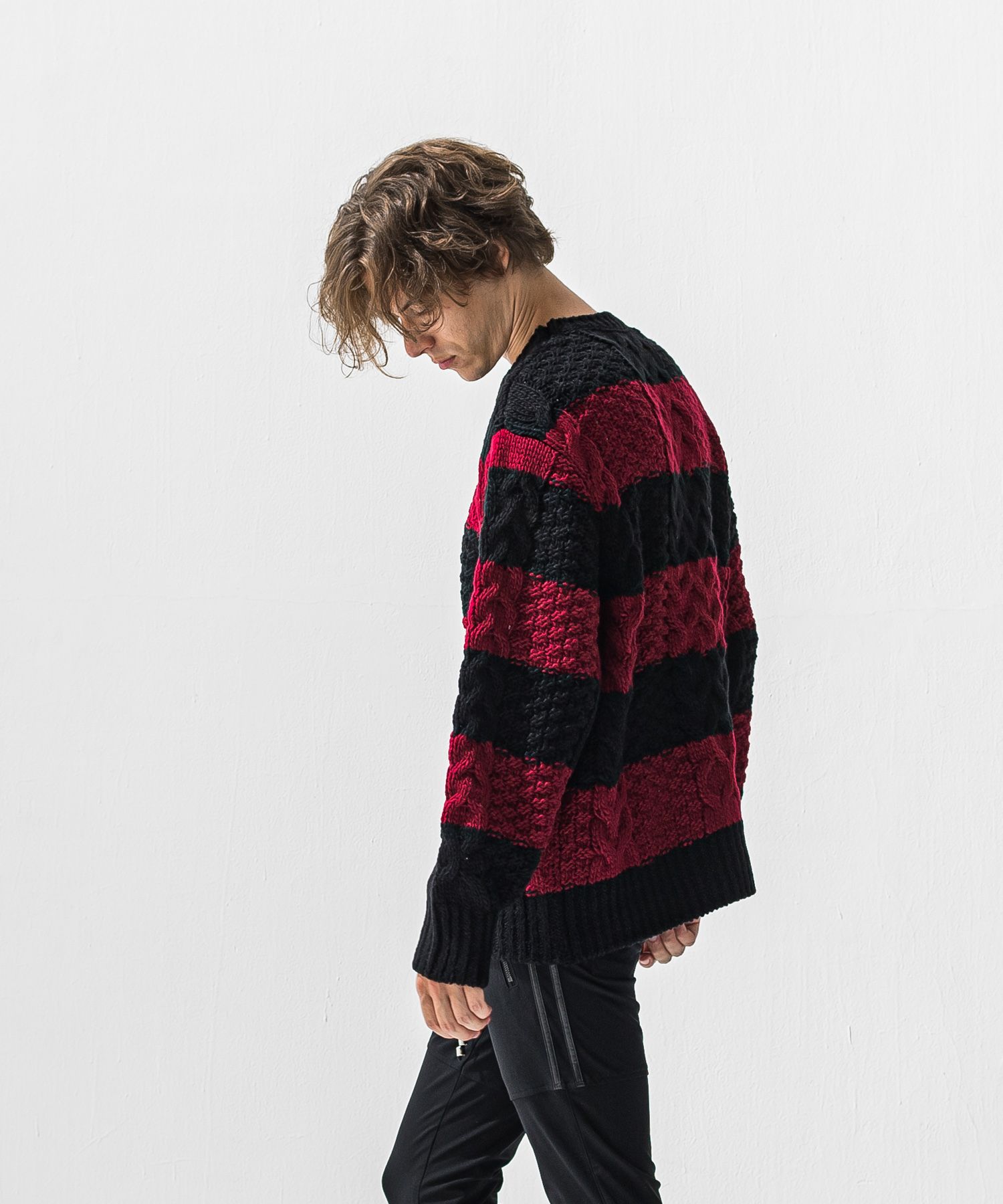 cable law sweater