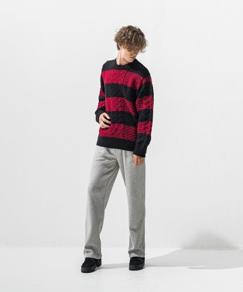 cable law sweater