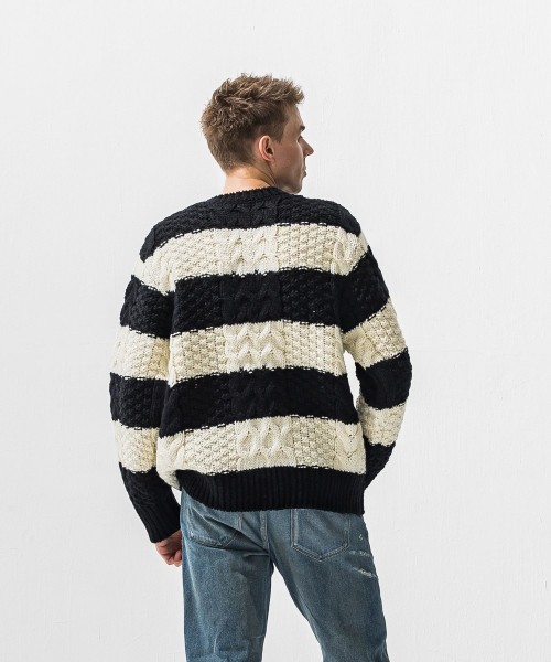 cable law sweater