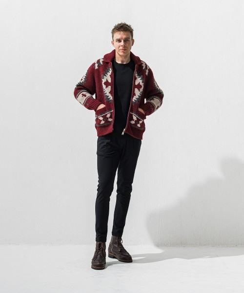 CHRIS　EASY HEAT TUCK PANTS