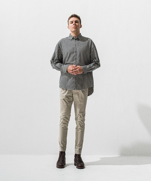 CHRIS　EASY HEAT TUCK PANTS