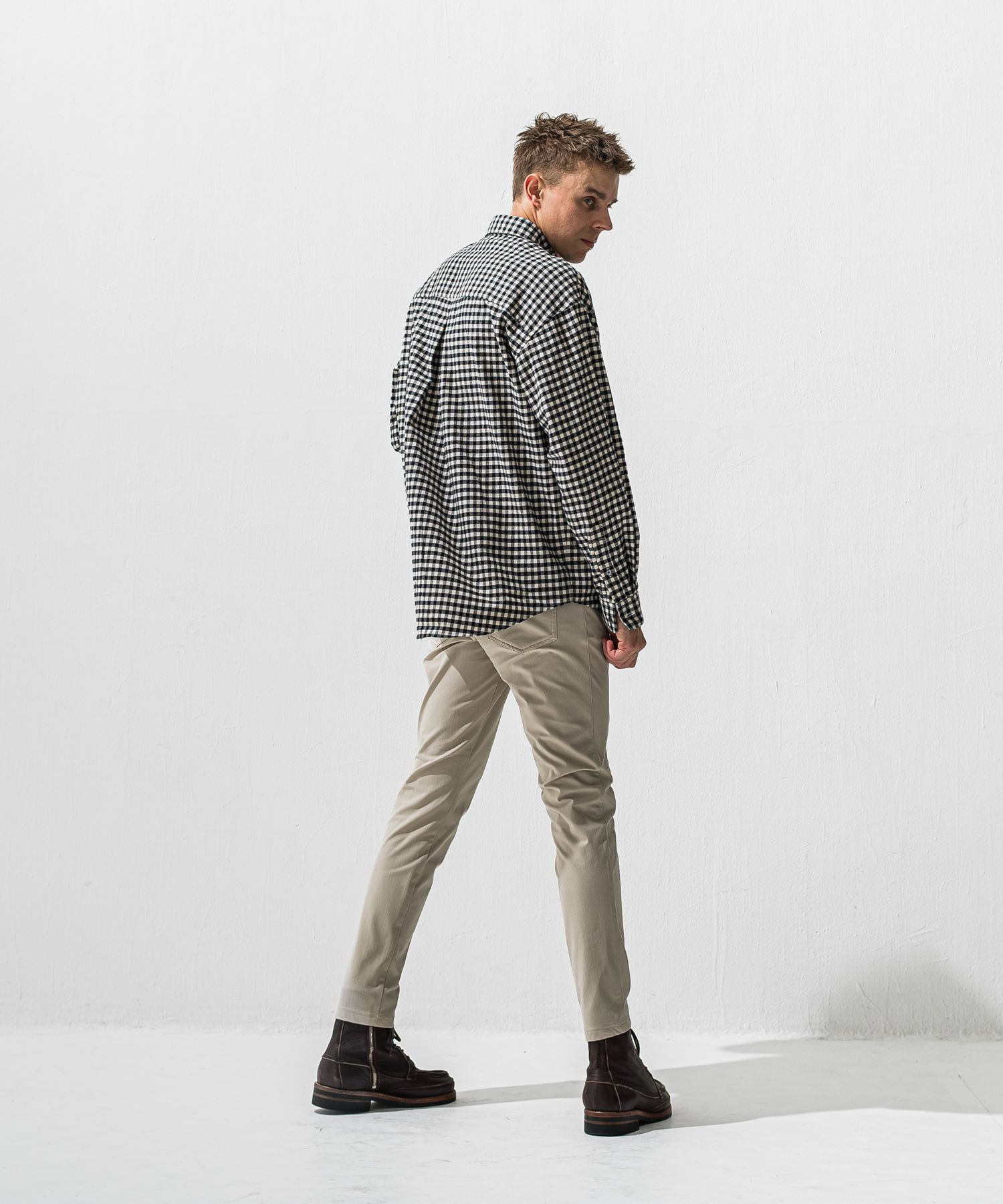CHRIS　EASY HEAT TUCK PANTS