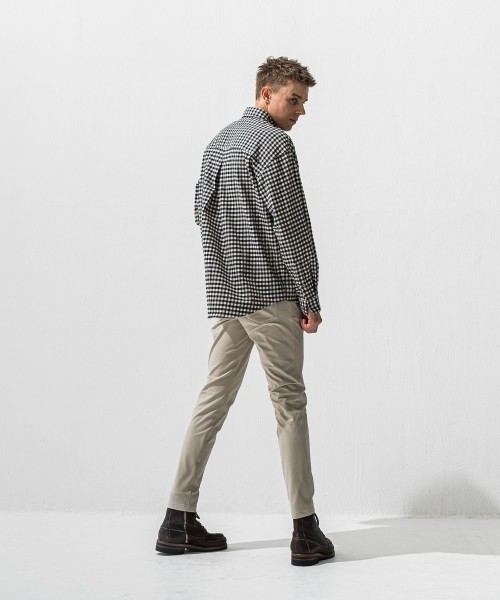 CHRIS　EASY HEAT TUCK PANTS