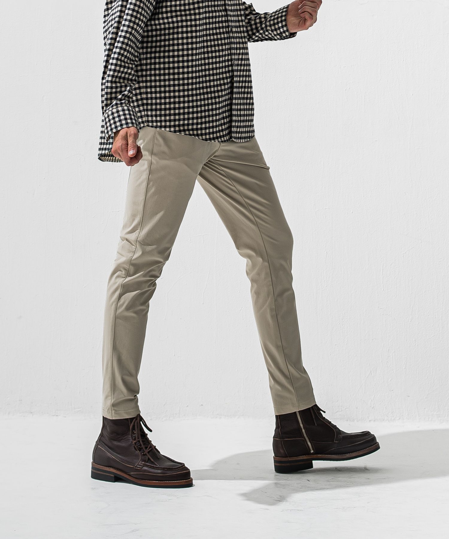 CHRIS　EASY HEAT TUCK PANTS