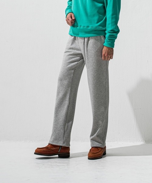   velours fleece　WIDE TUCK PANTS