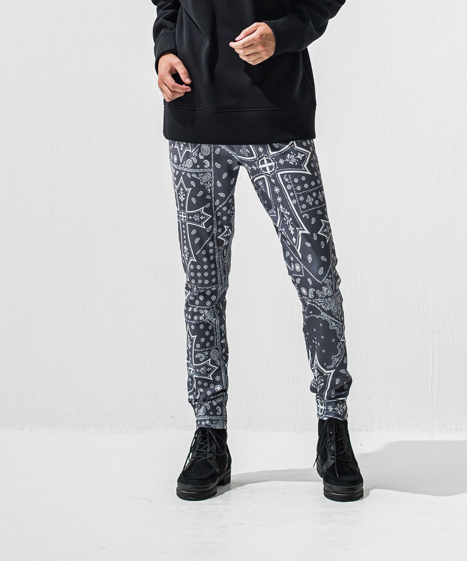 CHRIS　EASY　 TUCK PANTS