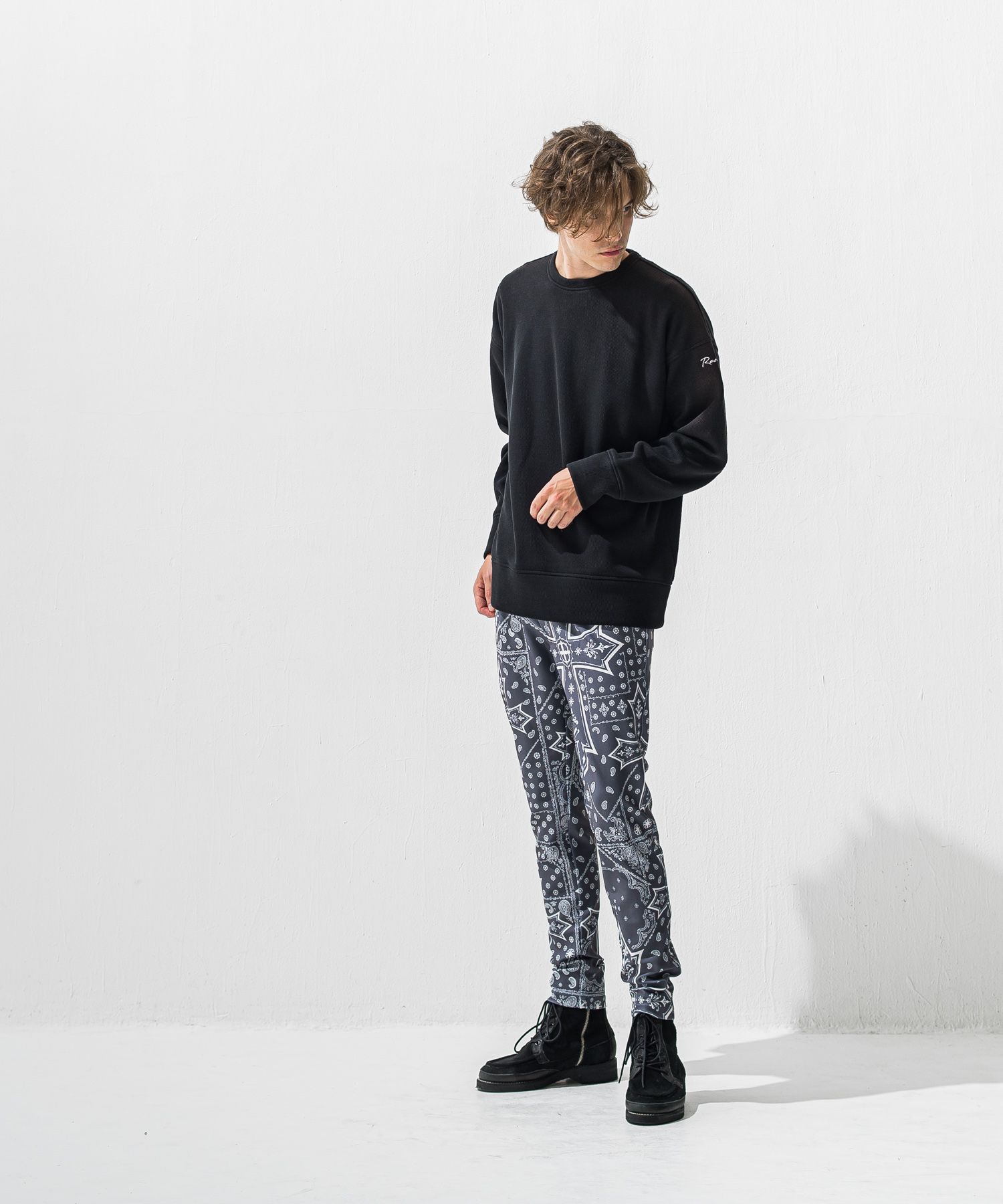 CHRIS　EASY　 TUCK PANTS