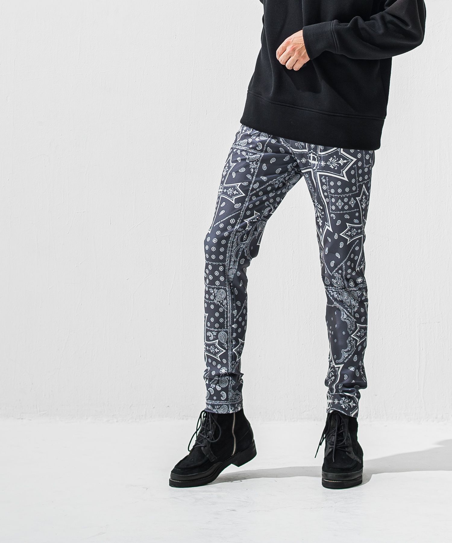 CHRIS　EASY　 TUCK PANTS