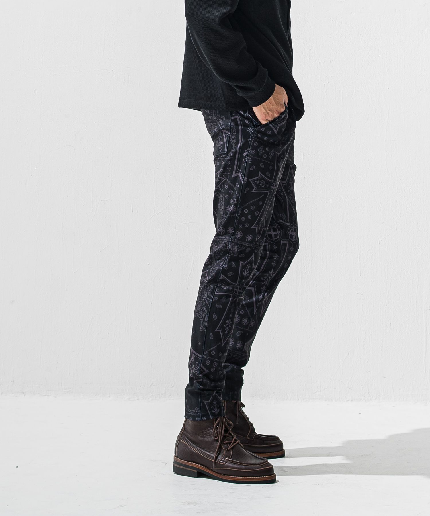 CHRIS　EASY　 TUCK PANTS