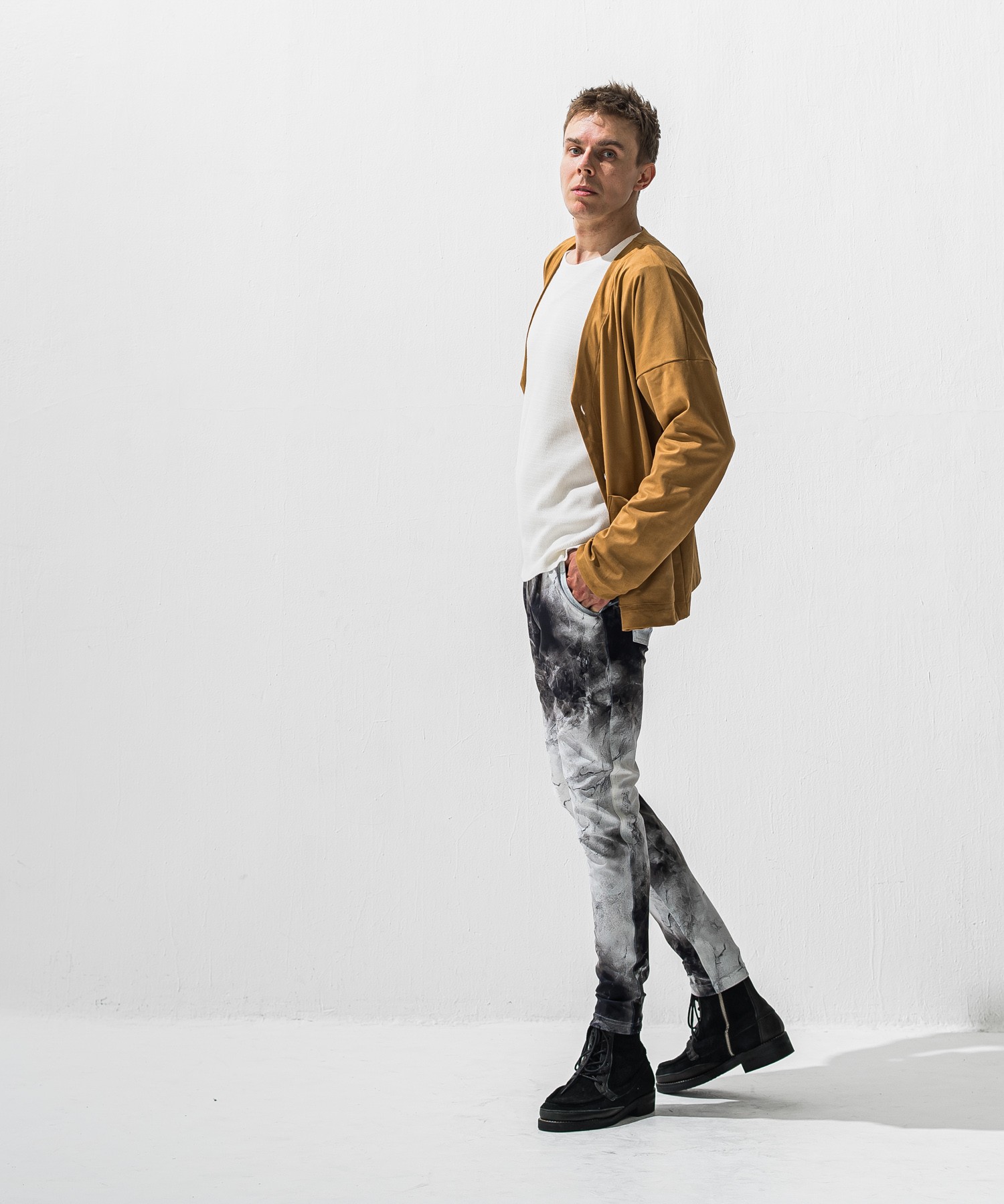 CHRIS　EASY　 TUCK PANTS