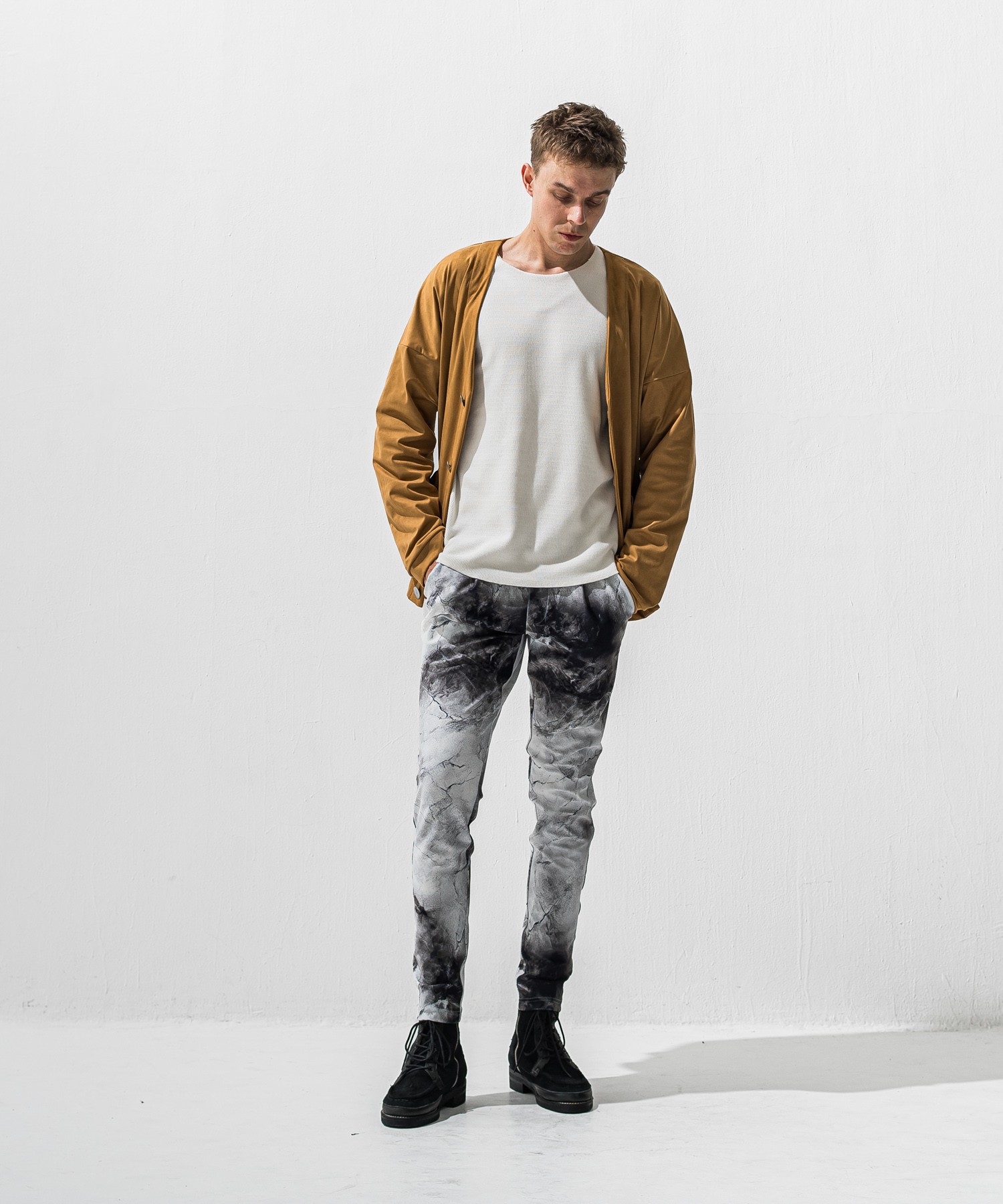 CHRIS　EASY　 TUCK PANTS