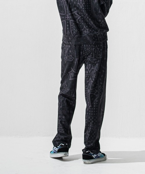 CHRIS　EASY  WIDE TUCK PANTS