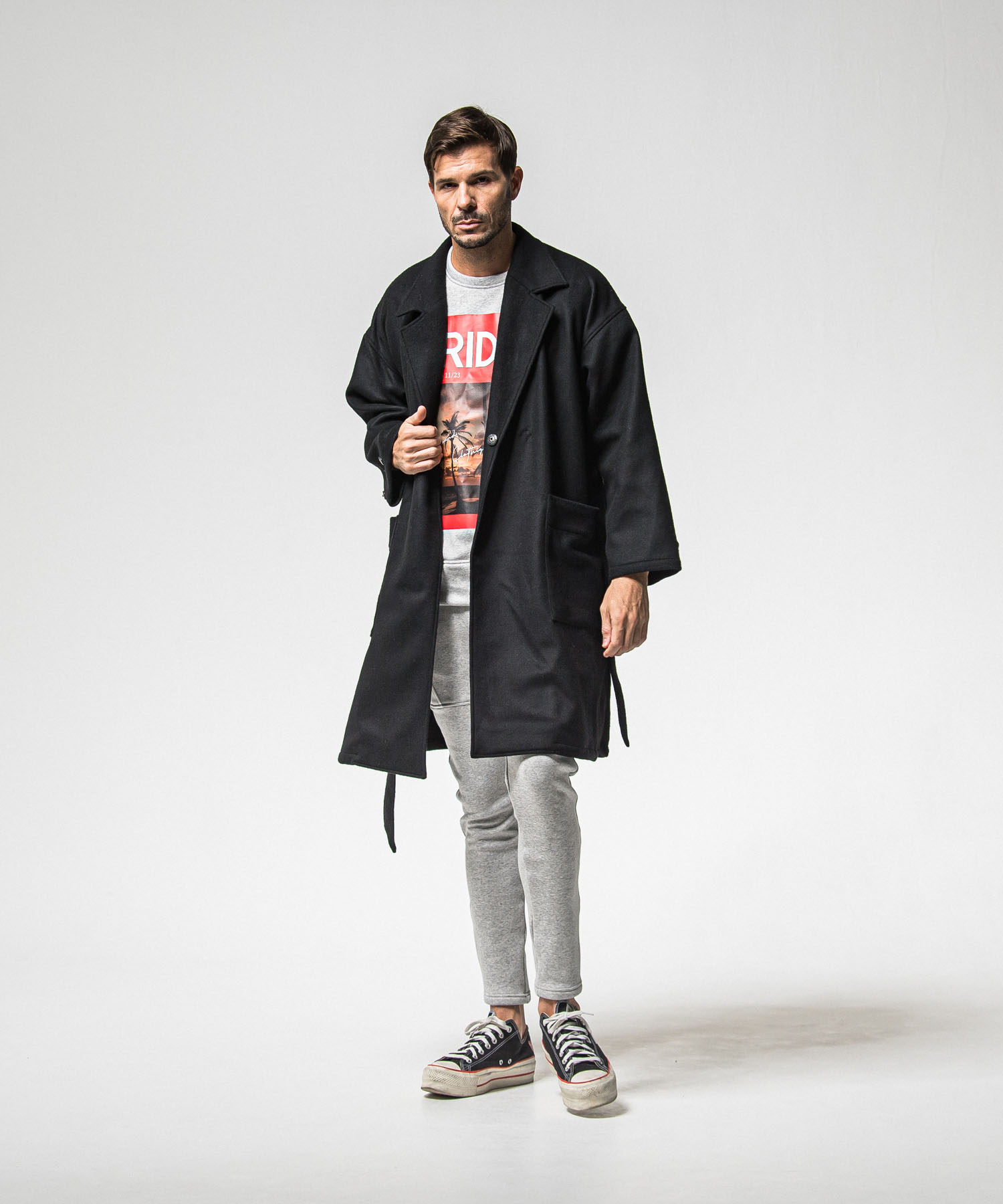 FRIDAY OLD COVER velours fleece trainer