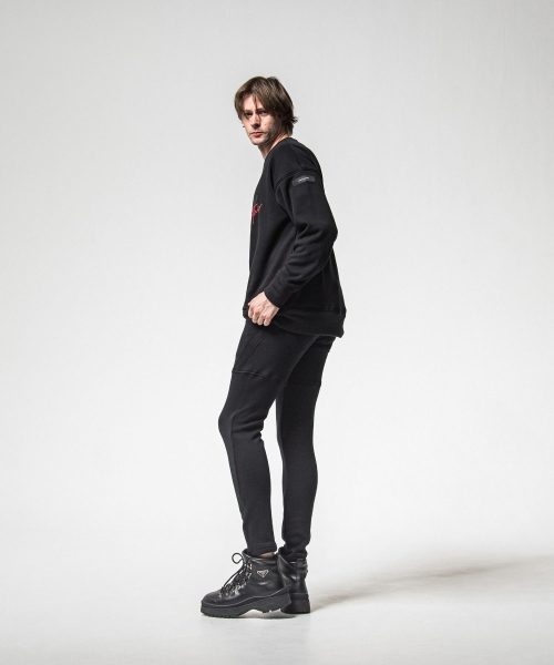 FRAIDAY old logo  velours fleece trainer