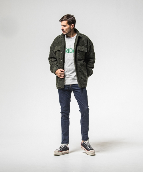 FRAIDAY old logo  velours fleece trainer